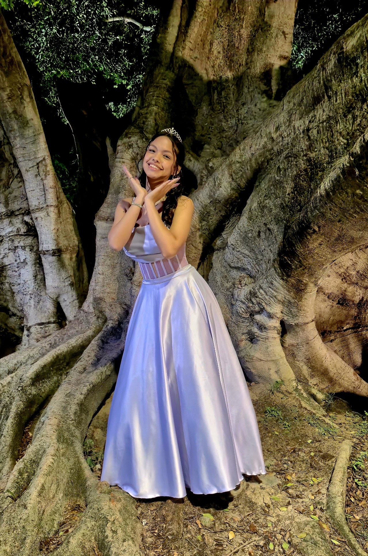 Retrato de quinceañera en exteriores, Corrientes